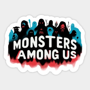 Monsters Among Us Podcast - Shirt, Mug, Pin, Hoodie, Gift, Merch, Gear Sticker